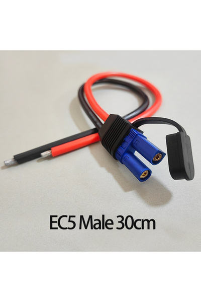 Choice Male 30cm 1PCS EC5 Connector Waterproof Cap Male/Female Plug With 15/3...