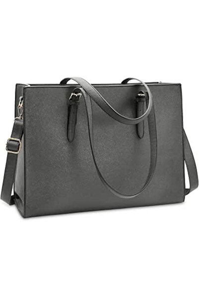 NUBILY Laptop Bag for Women Waterproof Lightweight Leather 15.6 Inch Computer...