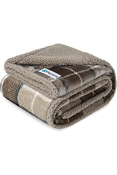 PetAmi Fluffy Waterproof Dog Blanket Fleece | Soft Warm Pet Fleece Throw for ...
