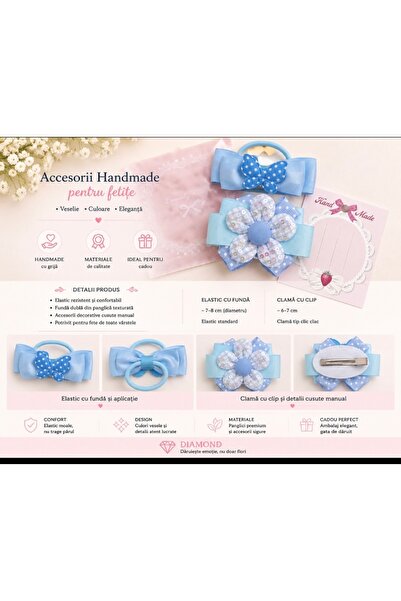 Generic Brand Set asortat pentru par clama&elastic