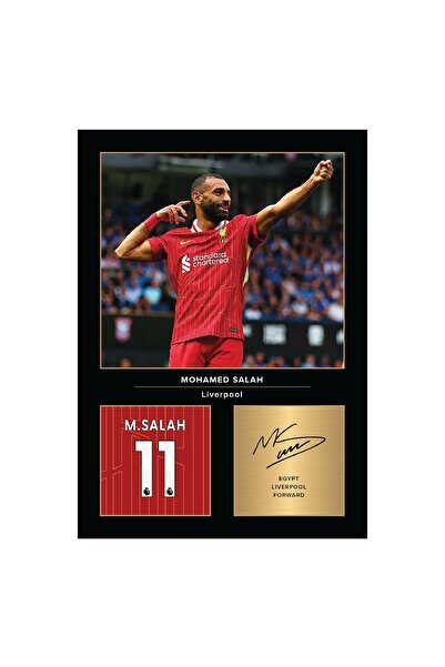 Generic Alayra Framed Wall Art Mo Salah Signed A4 Printed Photo Picture Displ...