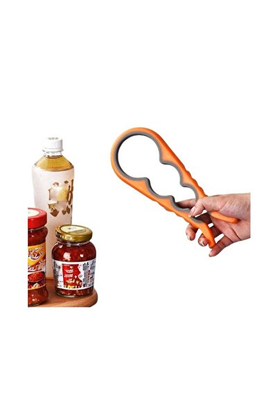 Misiy 4-in-1 Multifunctional Jar, Lid, Can & Bottle Opener – Red