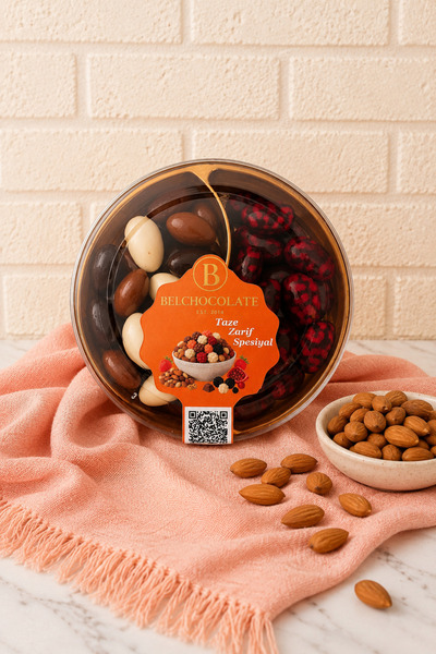 belchocolate Karışık Badem Draje Kutulu - 200 Gr.