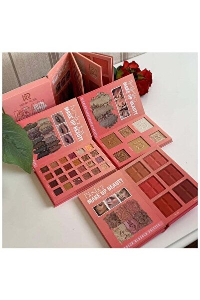 J.Fold Kiri Rose Perfect 3-in-1 Makeup Set – Blush, Highlighter, Eyeshadow in...