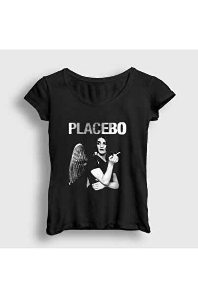 Presmono Ženska majica Black Angel Brian Molko Rock Placebo 616363tt