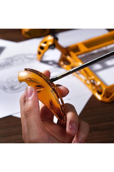 Gravastar لوحة مفاتيح ميركوري K1 الميكانيكية للألعاب (أبيض متدرج) - تصميم 75%...