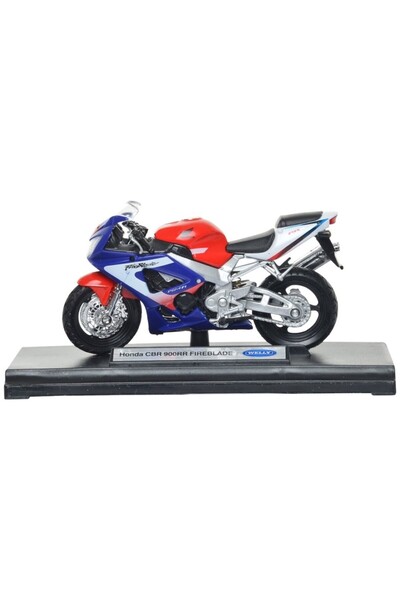 WELLY Honda cbr900rr fireblade 1:18 scale diecast motorcycle model