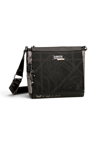 Anekke Geantă crossbody de damă Iron 43753-039 – 3 compartimente, 33 × 25 × 1...
