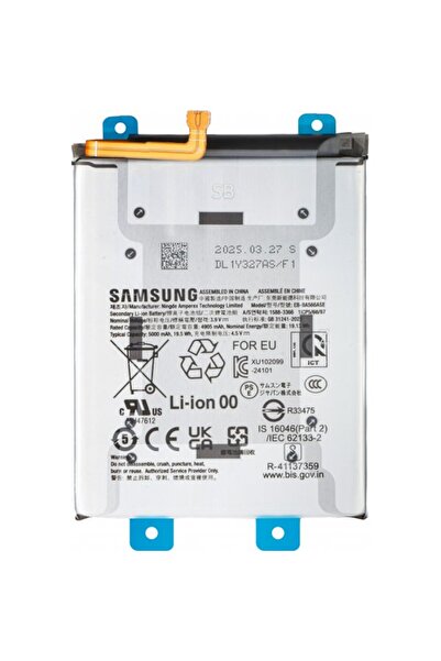 Samsung Γνήσια Μπαταρία EB-BA566ASE 5000mAh Galaxy A56 A566 / A36 A366 (Servi...