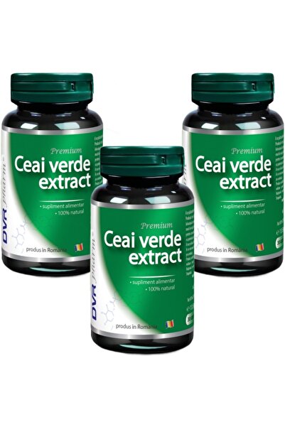 DVR Pharm Pachet Ceai Verde "Camellia sinensis" extract standardizat 700mg (m...