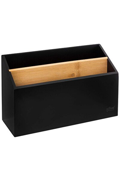 FİVE Organizator din bambus, Negru - Blackbamboo
