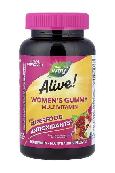Nature's Way Alive Vitamin For Women 60 Gummies