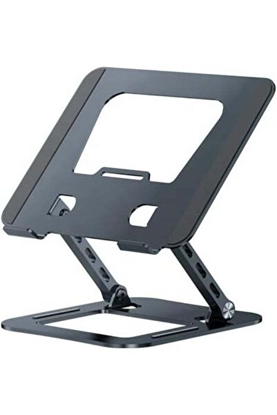 HXD Zoomlion Adjustable Foldable Laptop Stand – Alloy Steel & Silicone Deskto...