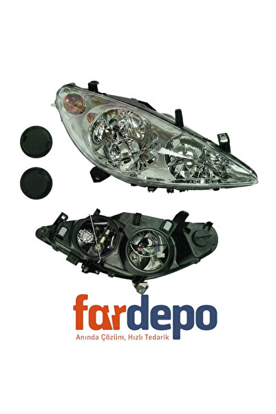 PEUGEOT 307 SAĞ FAR SİSLİ MOTORLU 2001-2005 SIFIR MARKA 6205Z3