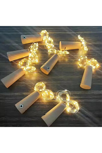 STARSTAR Bottle Light Set 6 Pieces 10 LED with Cork 3 Lighting Modes Warm Whi...