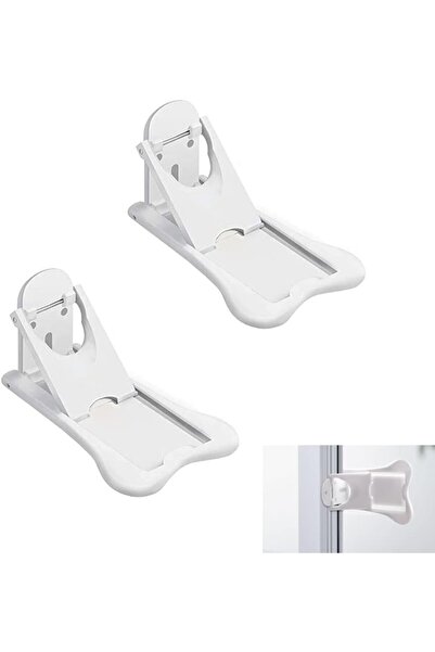 STARSTAR 2 window safety locks - sliding door stoppers - white
