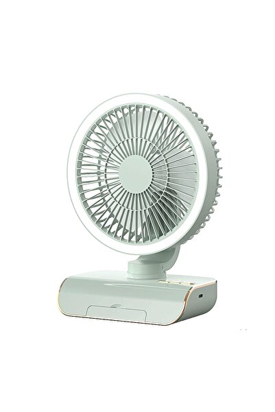 Morvena Picks Ventilator de birou miniatural cu racire cu aer si textura ABS,...