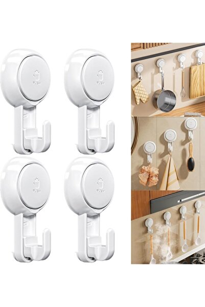 STARSTAR Slender hooks – multi-suction cup hooks, heavy-duty towel rack, wate...