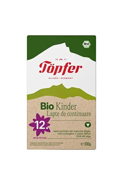 Töpfer Lapte praf Bio +12 luni Kinder Lactana, 500 g, Topfer