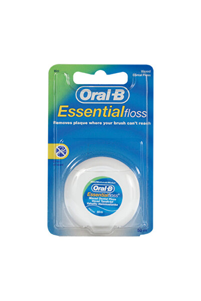 Oral-B Ață dentară Essential, cerată, 50m