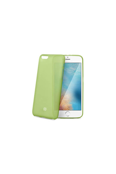 Celly Λεπτή Ματ Θήκη Σιλικόνης για iPhone 7 Plus / 8 Plus - Πράσινο Λάιμ (FRO...