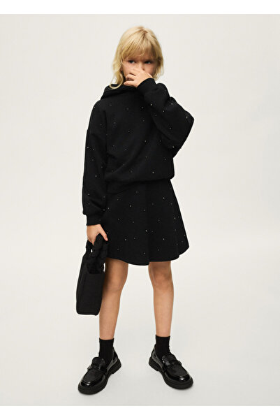 MAYORAL Girl's Pearl Hooded Sweatshirt Skirt Set 7943