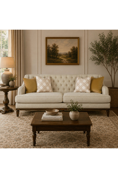 Roots Furniture أريكة إيلا الكلاسيكية