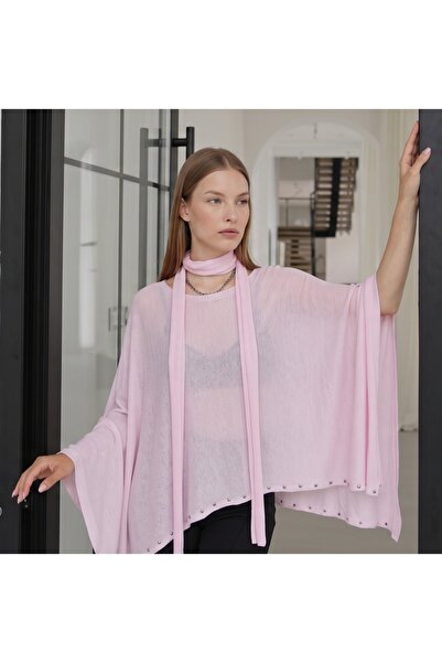 fujya Transparent Textured Leotard Cape