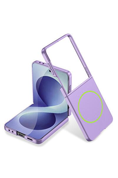 Nezih Case Galaxy Z Flip 8 Uyumlu Kamera Korumalı Magsafe Sarj Destekli Premi...