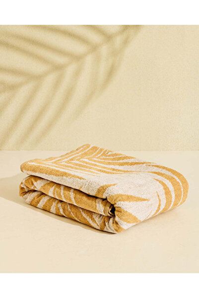 REDTAG Beige Palm Beach Towel 100 × 180 cm