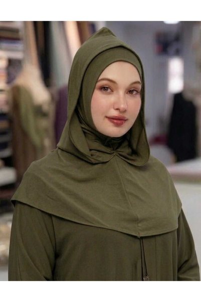 SAMARA SCARF KAPÜŞONLU HİJAB SANDY