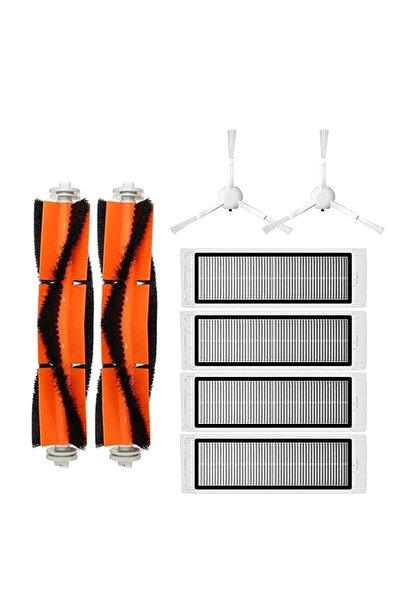 LİN GRUP Set de 8 piese de schimb compatibile cu aspiratorul robot Xiaomi Vac...