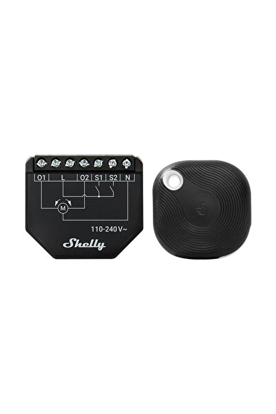 Shelly Controler Wi-Fi pentru jaluzele și perdele pentru automatizare intelig...