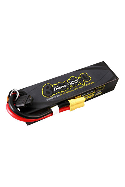 GENS ACE Baterie Li-Po 8000mAh 11.1V 100C G-Tech Pentru Modele RC Conector EC5