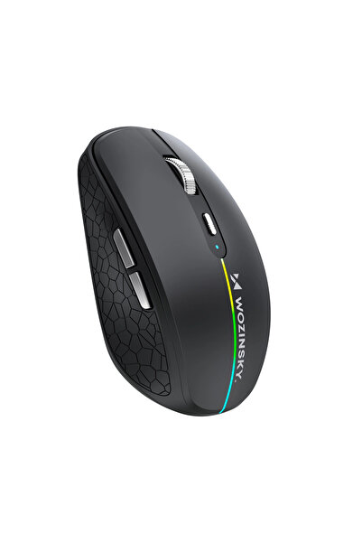 WOZINSKY Mouse wireless Wmgk-1132 cu iluminare RGB pentru laptop și computer