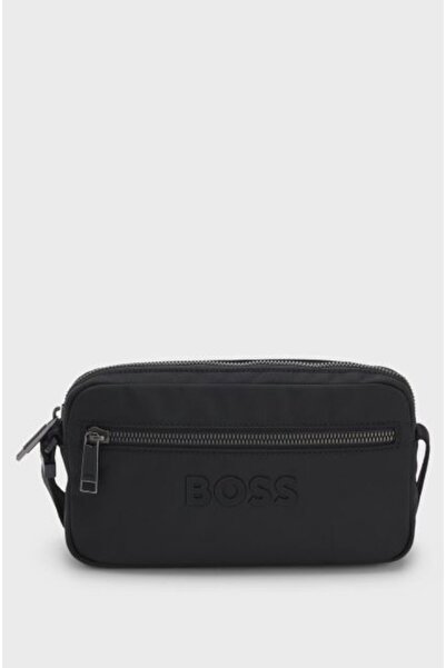 BOSS SİYAH ERKEK ÇAPRAZ ÇANTA