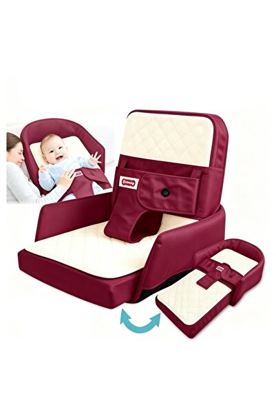 Generic 2-in-1 Convertible Baby Lounger & Booster Seat: Foldable Co-sleeping ...