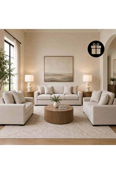 Ashley Furniture طقم أريكة كالدن مع مصباح طاولة تيرا بيرل مجاني (قطعتان)