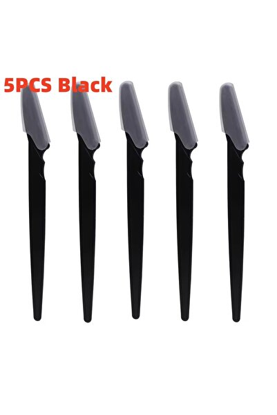 Choice6 5pcs Black 5/10/30/40pcs Eyebrow Razors Kit Facial Eye Brow Trimmer M...