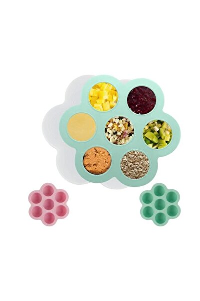 STARSTAR Baby Ice Cube Trays - 2-Pack - Food Grade Silicone - BPA-Free