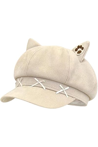 STARSTAR Y2K Cute Style Cat Ear Painter Hat Women's High-End Casual Versatile...