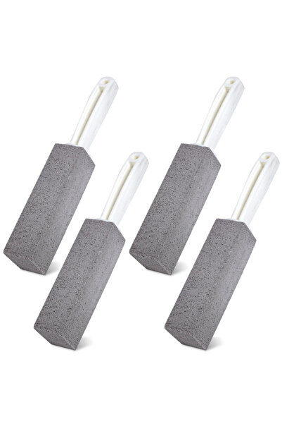 STARSTAR Toilet cleaning pumice stone with handle (4-piece set)