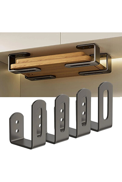 STARSTAR 4-Punch-Free Stainless Steel Wall-Mounted Cutting Board Multifunctio...