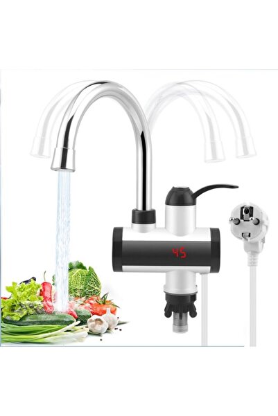 STARSTAR Electric Tap Water Heater with LCD Display and Flexible Spout