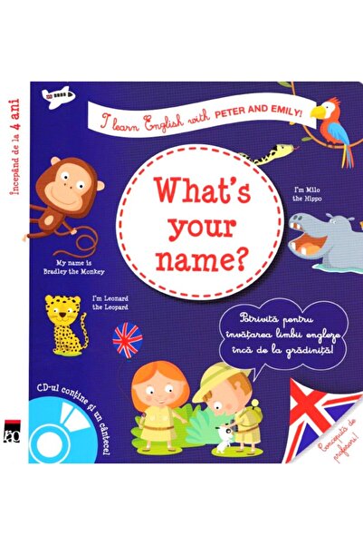 Rao What's your name? + CD - I learn English with Peter and Emily - Annie Sus...