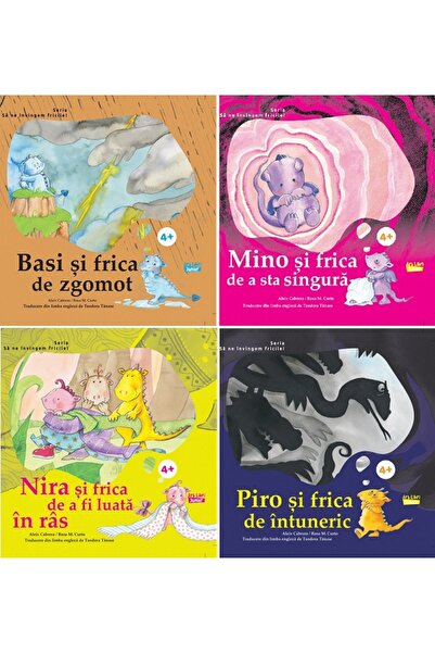 ARS LIBRI Pachet 4 carti: Seria Sa ne invingem fricile - Aleix Cabrera