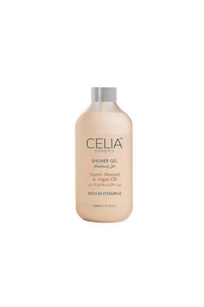 Celia جل استحمام بزيت الارغان واللوز الحلو من سيليا - 500مل