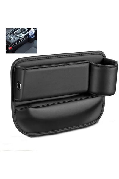 STARSTAR Car Center Console Storage Box & Front Seat Side Pocket Organizer fo...