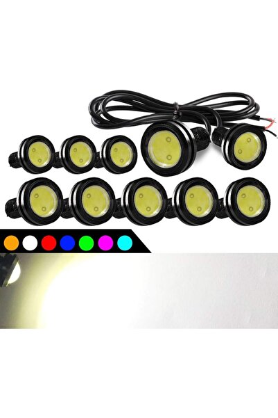 STARSTAR 10 High-Power 9W 23mm Eagle-Eye LED Daytime Running Lights, Fog Ligh...