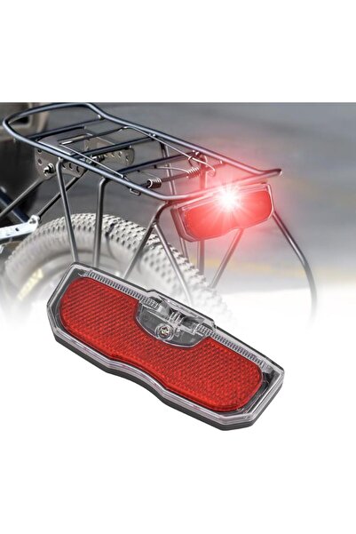 STARSTAR Bicycle Taillight ABS Rear Reflector Universal Mountain Bike Warning...